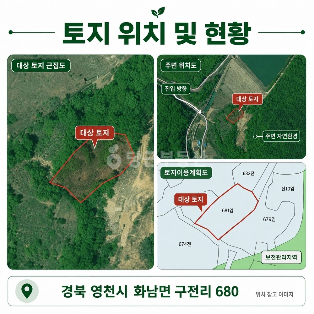 경상북도 영천시 화남면 토지 사진 1