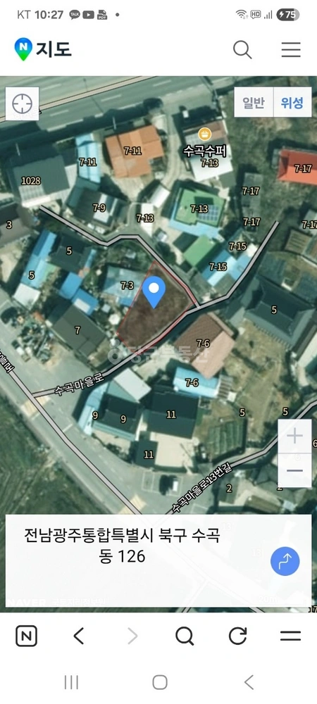 전남광주통합특별시 북구 수곡동 토지 사진 1