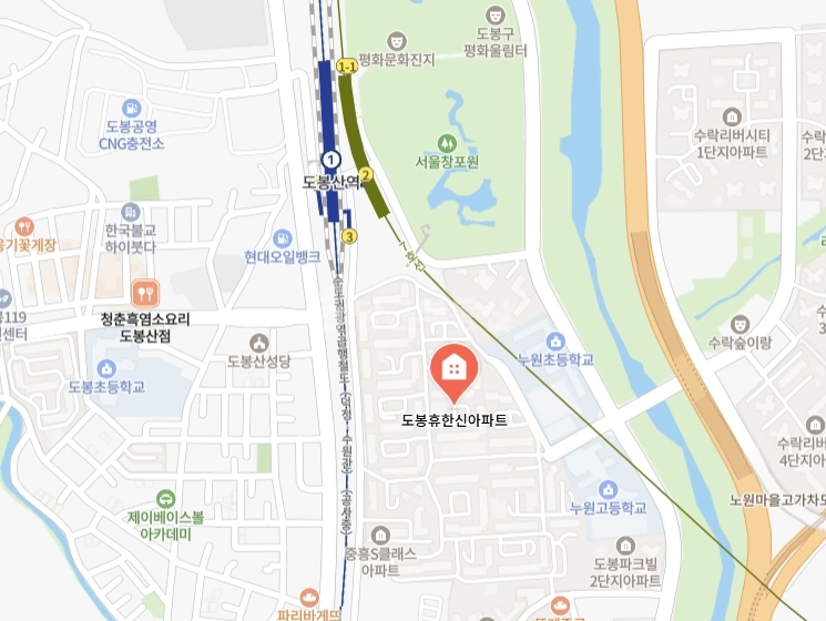서울특별시 도봉구 도봉동 아파트 사진 1