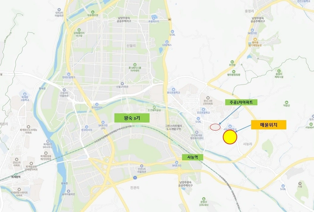 경기도 남양주시 진건읍 토지 사진 1