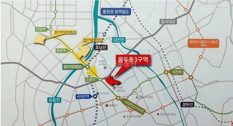 대전광역시 중구 용두동 토지 사진 1