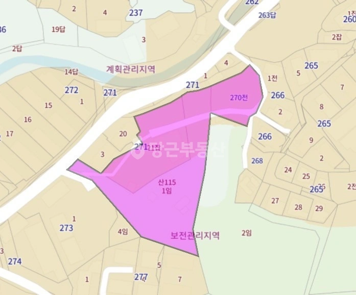 경기도 고양시 덕양구 내유동 토지 사진 1