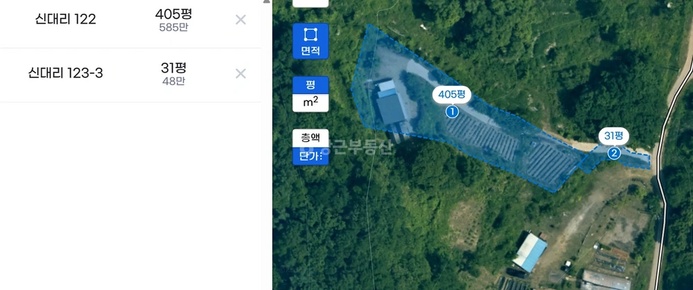 충청남도 청양군 운곡면 토지 사진 1