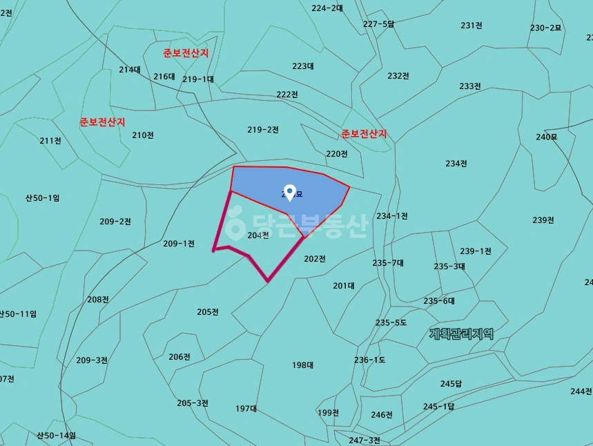경상남도 사천시 서포면 토지 사진 1