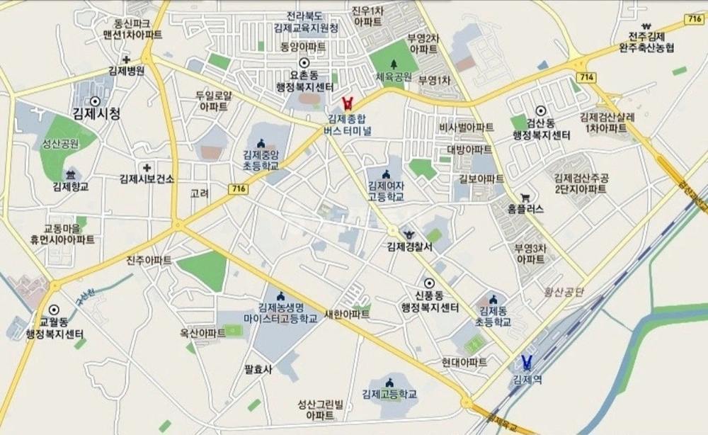 전북특별자치도 김제시 검산동 토지 사진 1