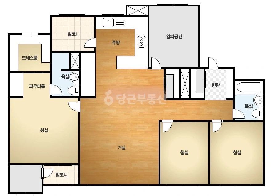 인천광역시 서해구 청라동 아파트 사진 1