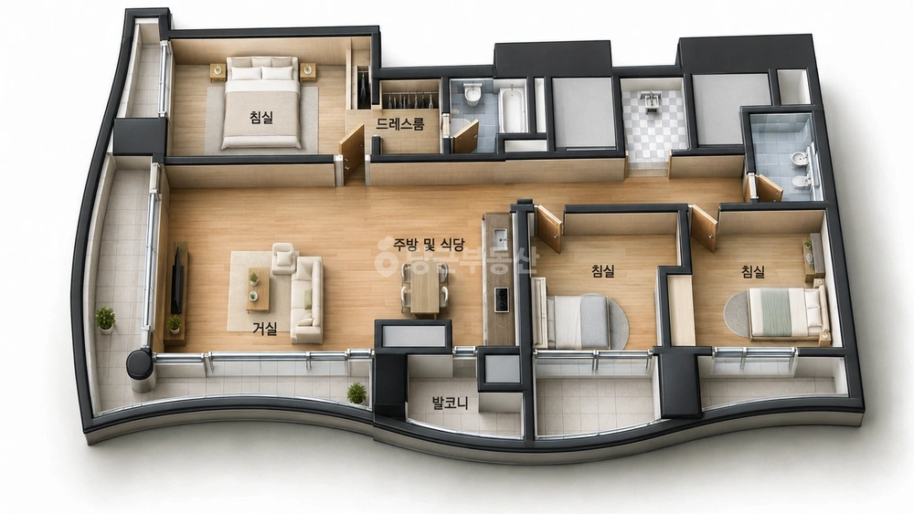 인천광역시 연수구 송도동 아파트 사진 1