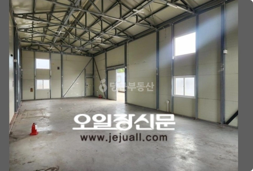 제주특별자치도 제주시 회천동 공장/창고 사진 1