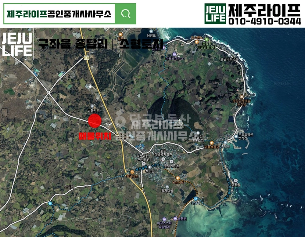 제주특별자치도 제주시 구좌읍 토지 사진 1
