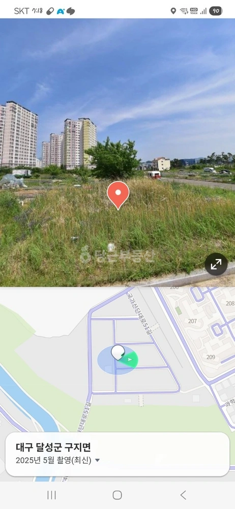 대구광역시 달성군 구지면 토지 사진 1