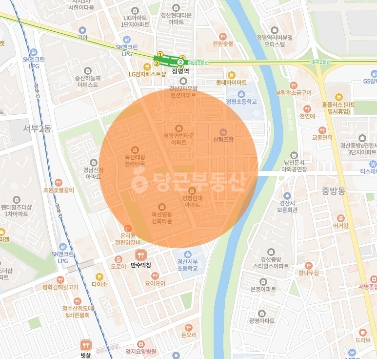 경상북도 경산시 정평동 상가 사진 1