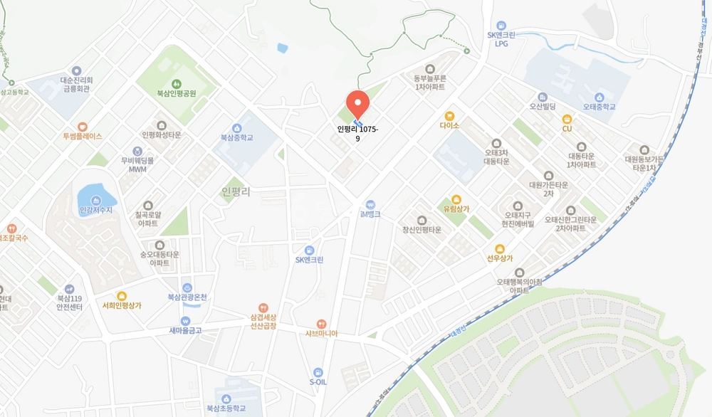 경상북도 칠곡군 북삼읍 토지 사진 1