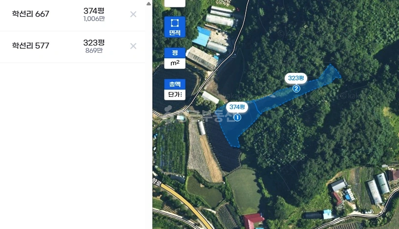 전북특별자치도 진안군 동향면 토지 사진 1