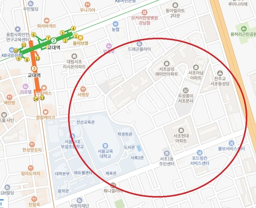 서울특별시 서초구 서초동 건물 사진 1