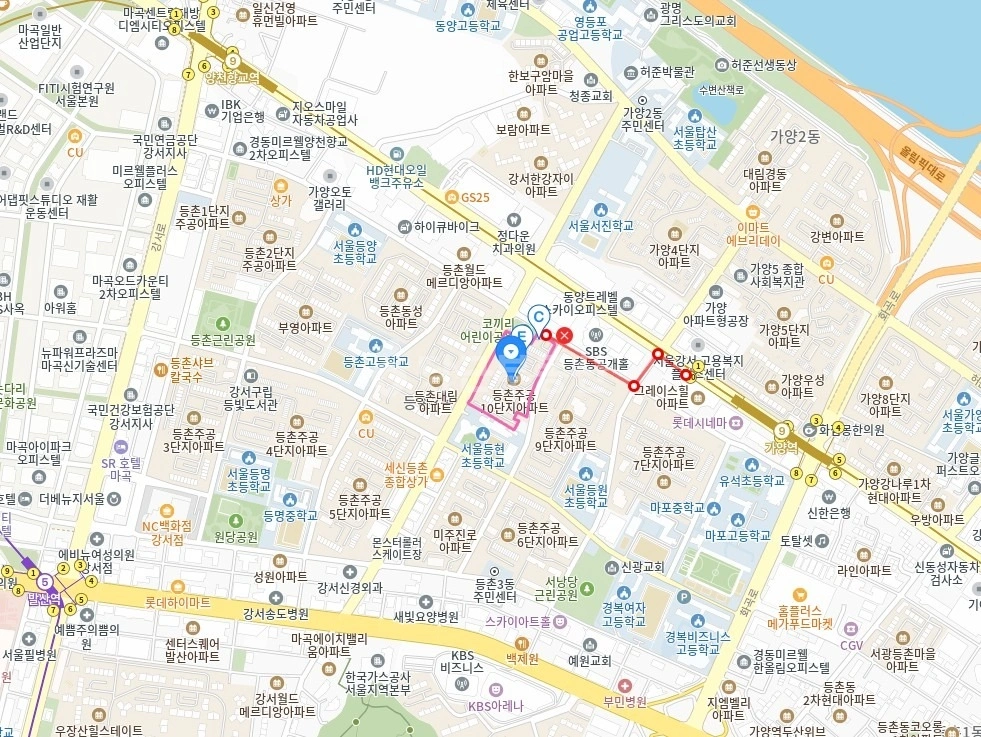 서울특별시 강서구 등촌동 아파트 사진 1