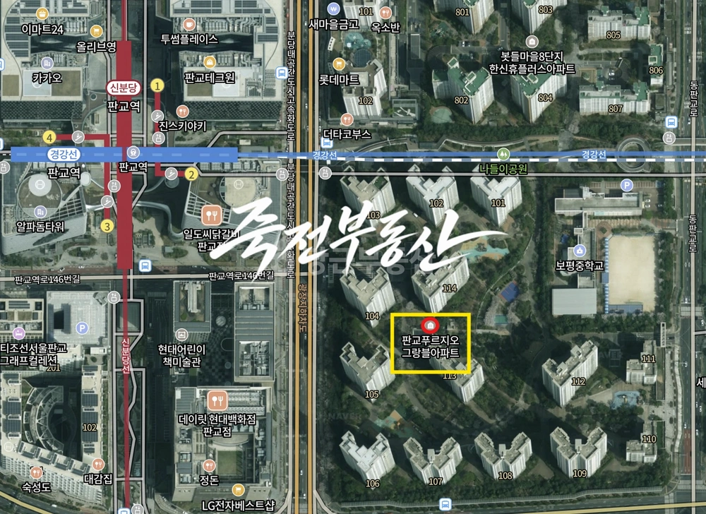 경기도 성남시 분당구 백현동 아파트 사진 1