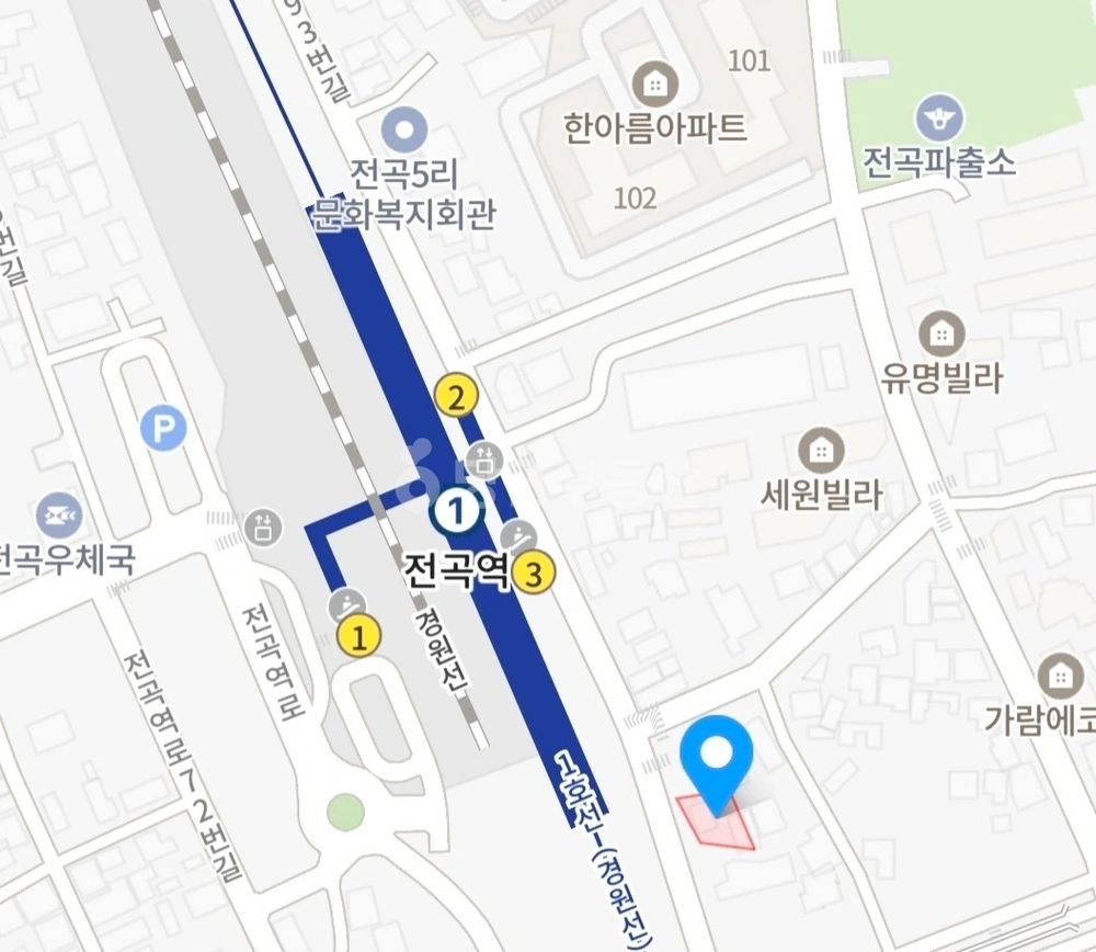 경기도 연천군 전곡읍 토지 사진 1