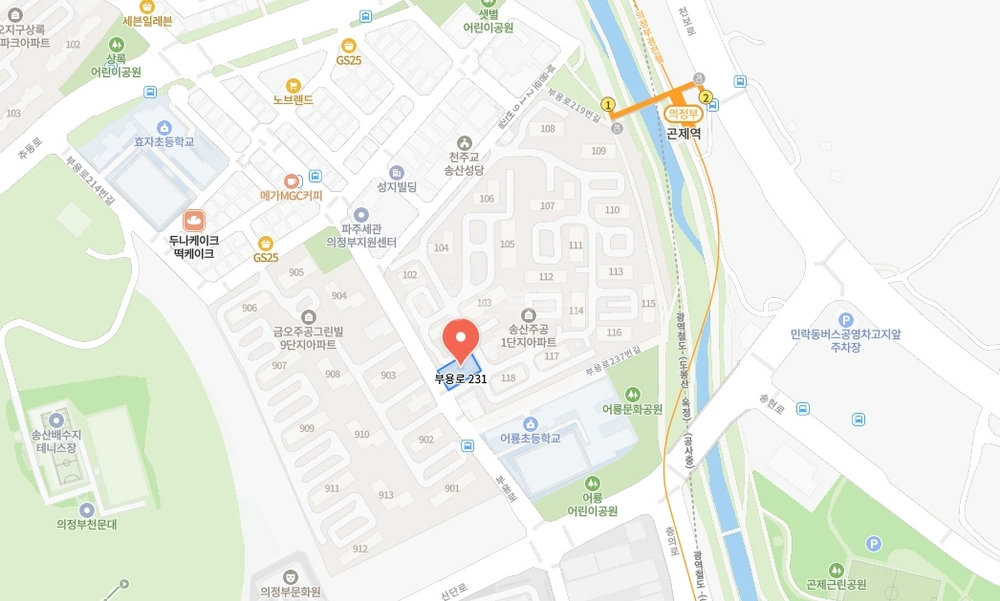 경기도 의정부시 용현동 상가 사진 1