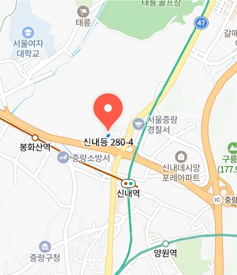 서울특별시 중랑구 신내동 원룸 사진 1