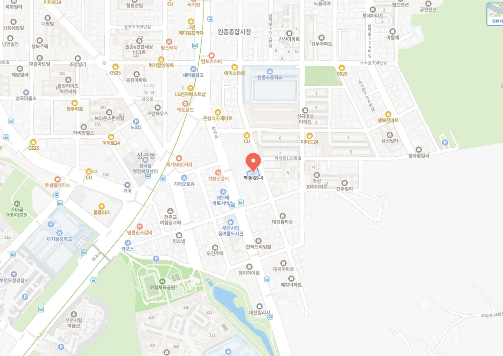 경기도 부천시 오정구 작동 빌라(투룸 이상) 사진 1