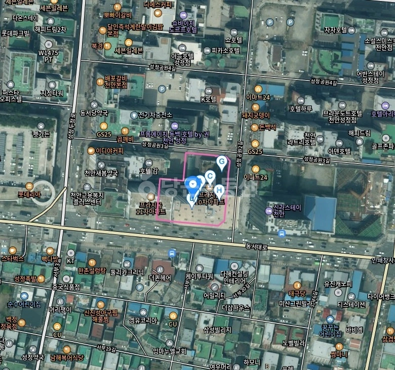 충청남도 천안시 서북구 성정동 상가 사진 1