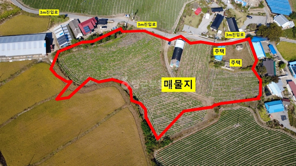 충청북도 충주시 노은면 토지 사진 1
