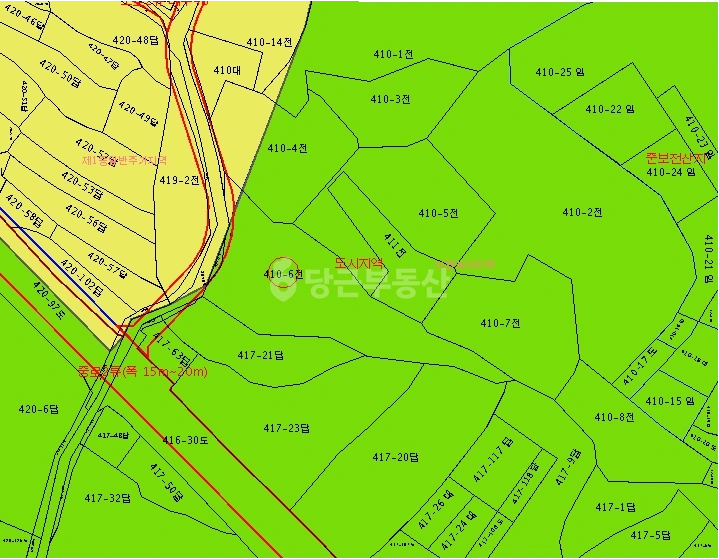 경기도 안산시 단원구 대부동동 토지 사진 1