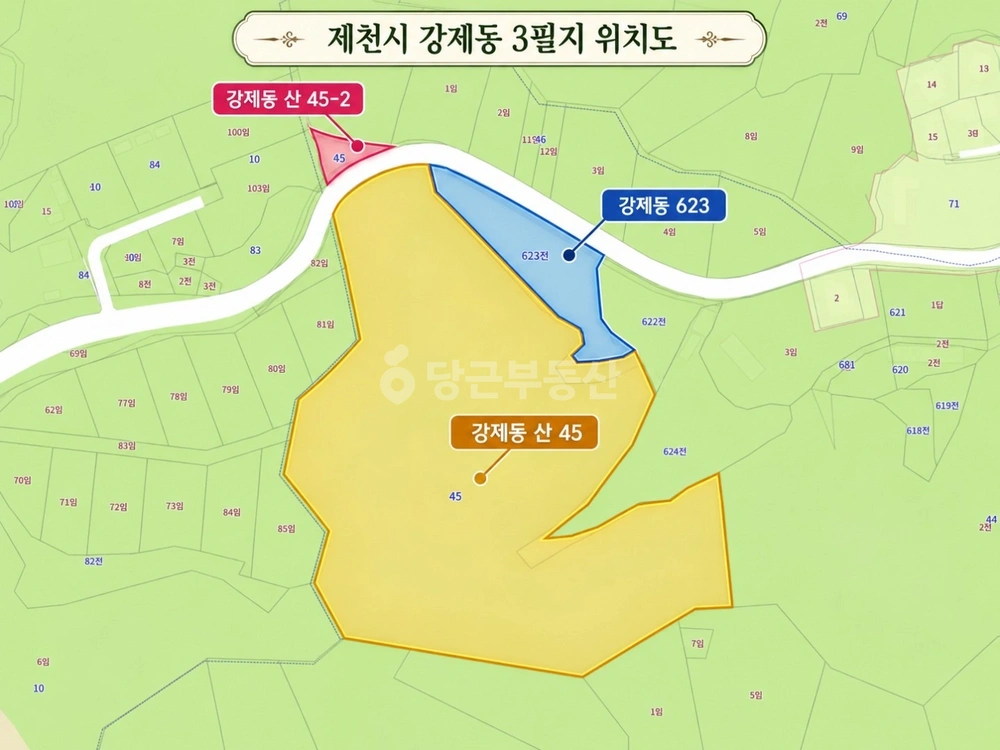 충청북도 제천시 강제동 토지 사진 1