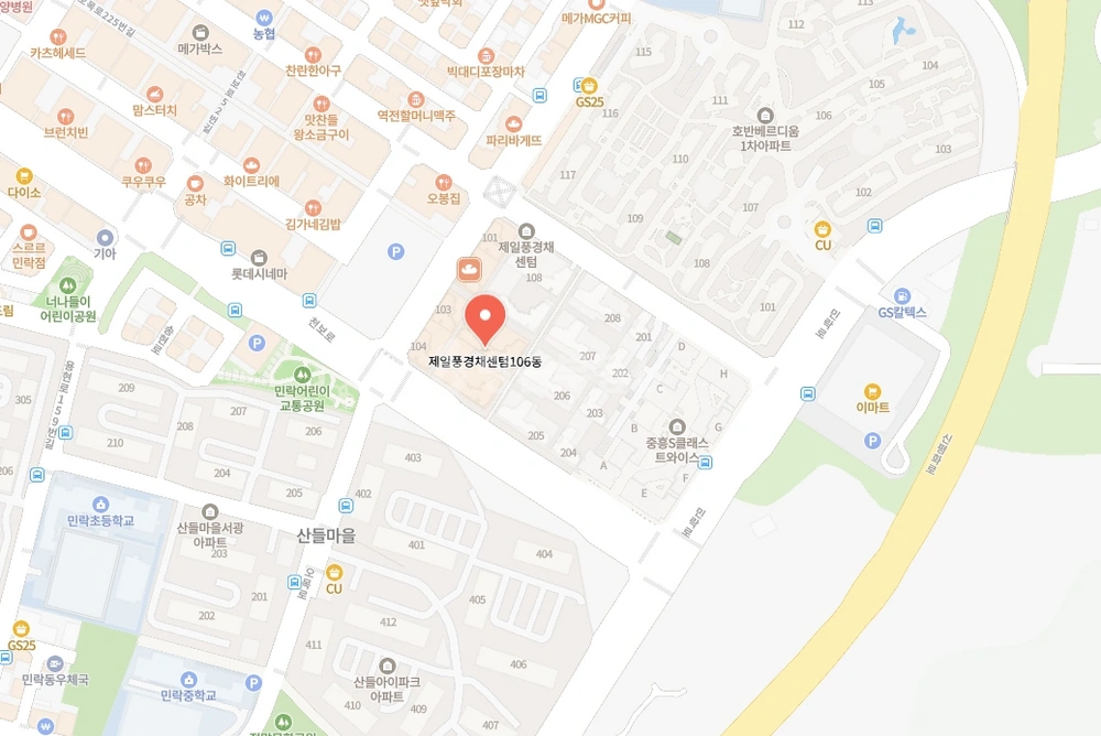 경기도 의정부시 민락동 상가 사진 1
