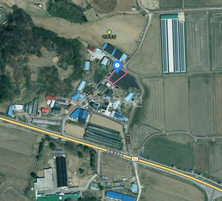 충청북도 청주시 상당구 미원면 토지 사진 1
