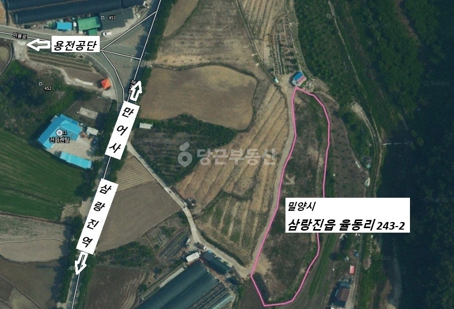 경상남도 밀양시 삼랑진읍 토지 사진 1