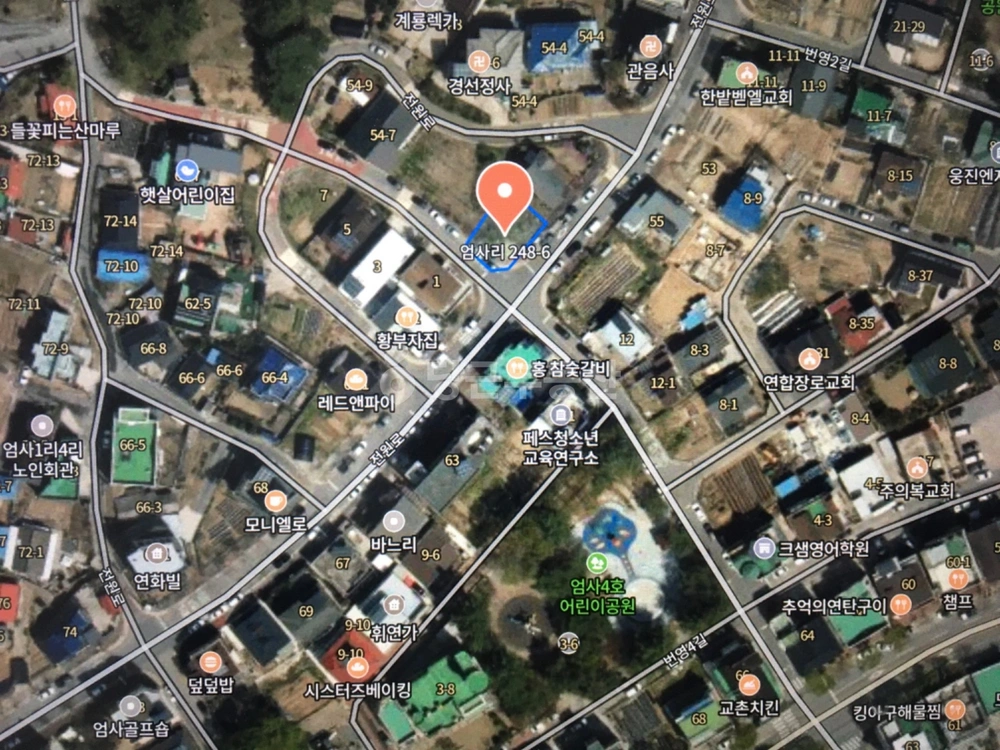 충청남도 계룡시 엄사면 토지 사진 1