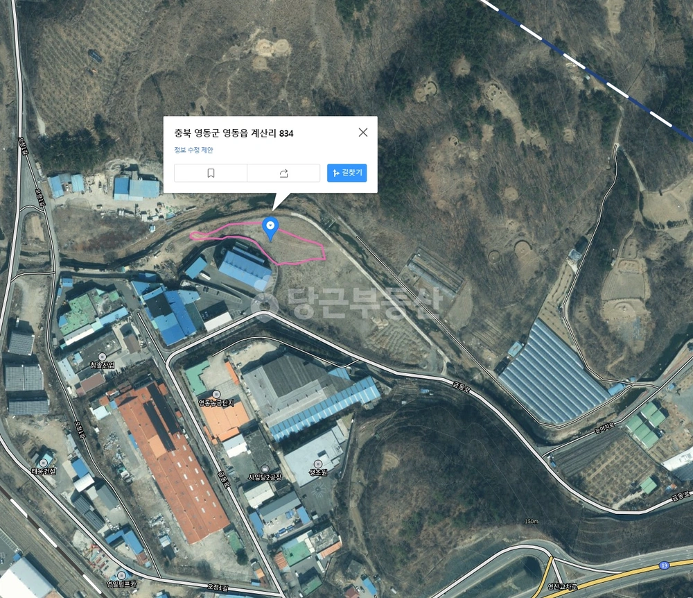 충청북도 영동군 영동읍 토지 사진 1