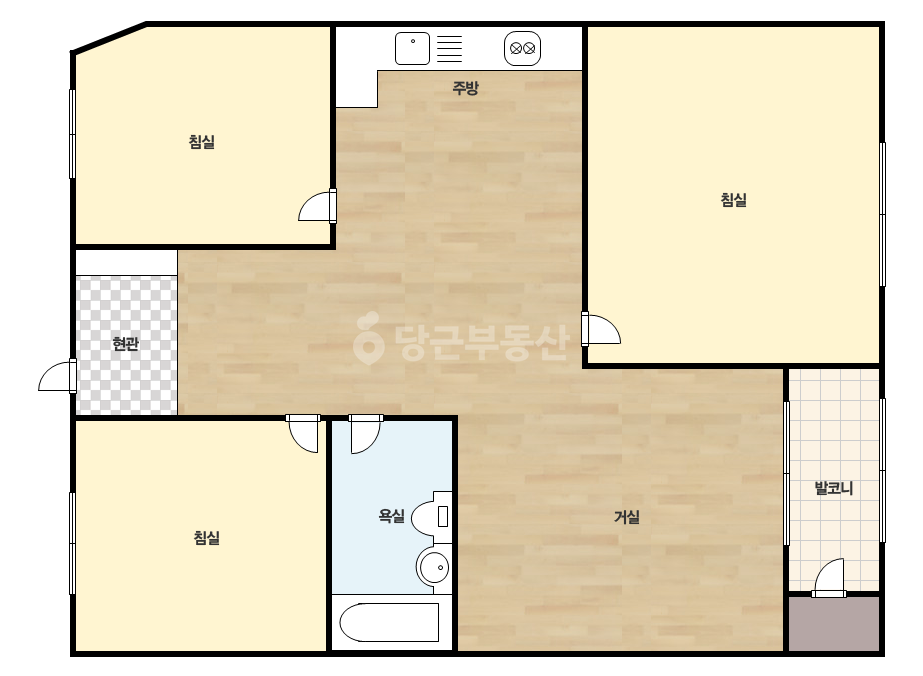 확장 평면도