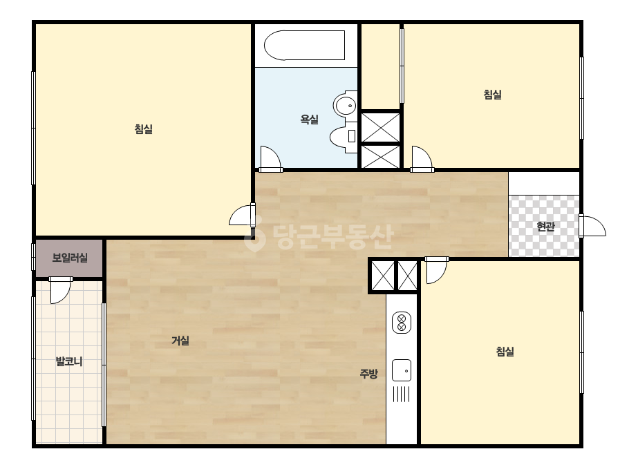 기본 평면도
