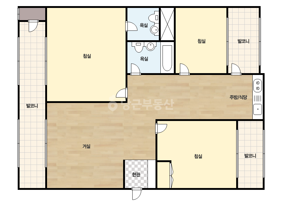 기본 평면도