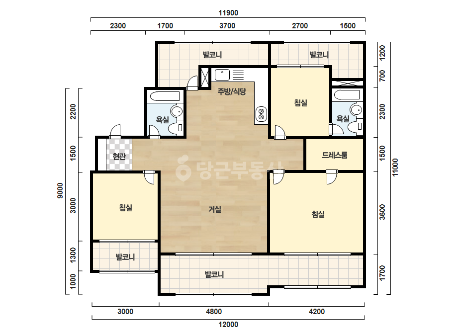 기본 평면도