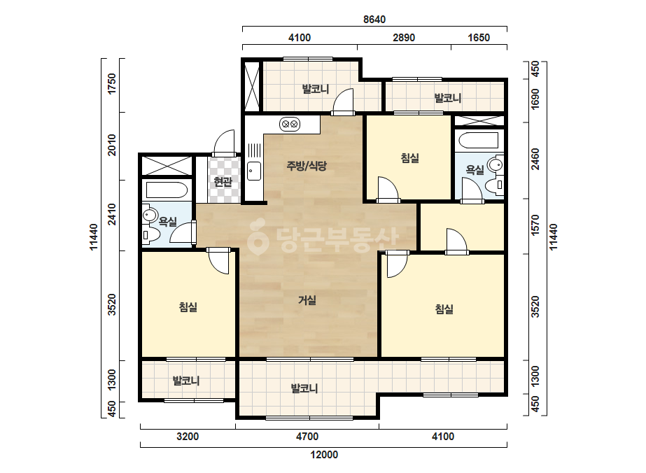 기본 평면도
