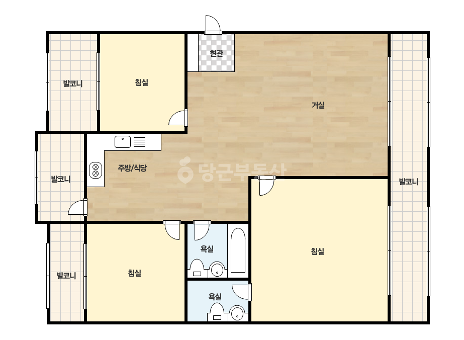 기본 평면도