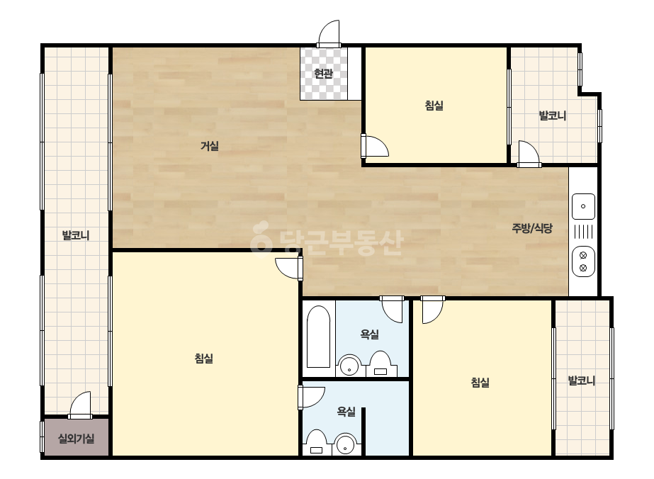 기본 평면도