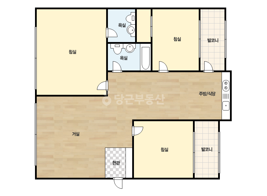 기본 평면도