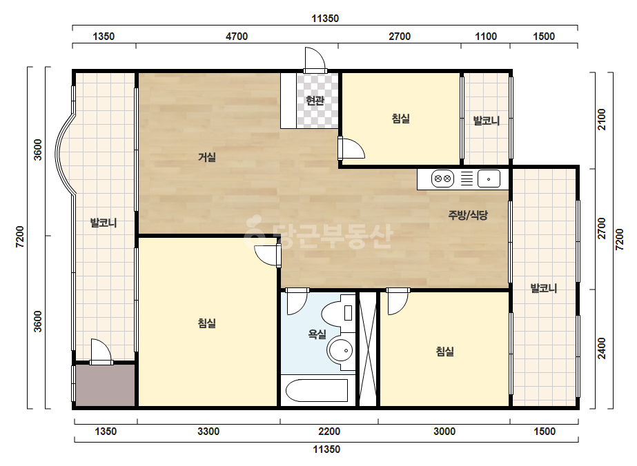기본 평면도