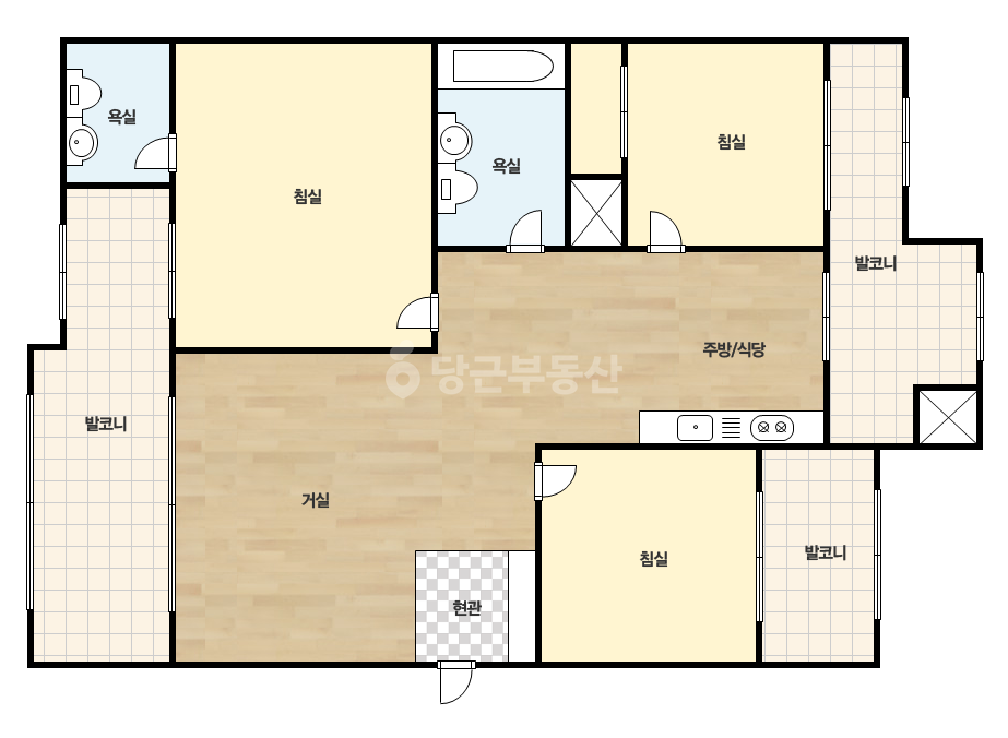 기본 평면도
