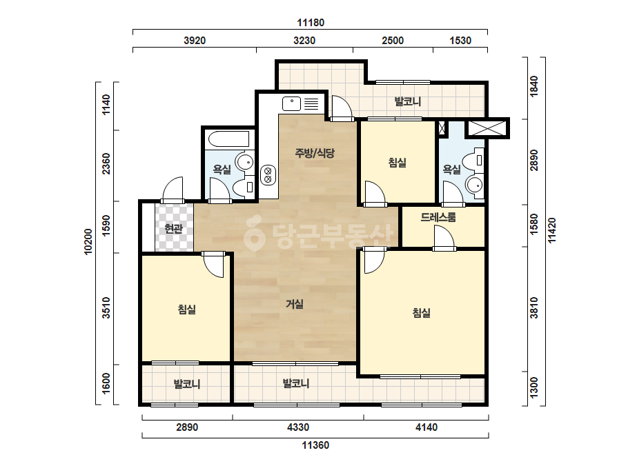 기본 평면도