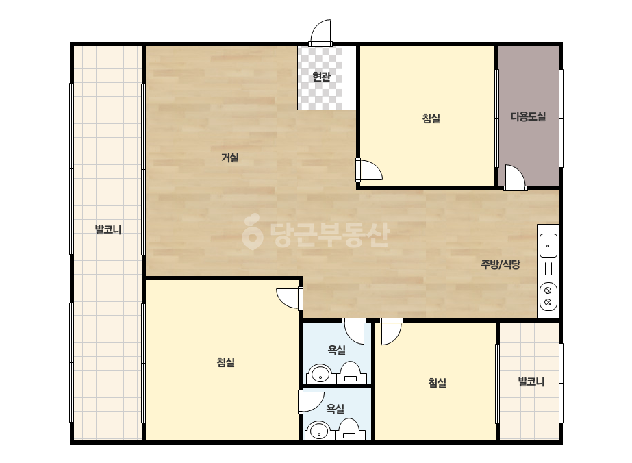 기본 평면도