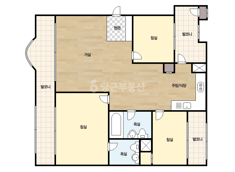 기본 평면도