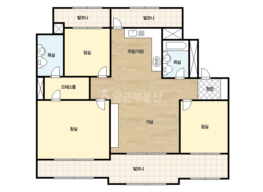 기본 평면도