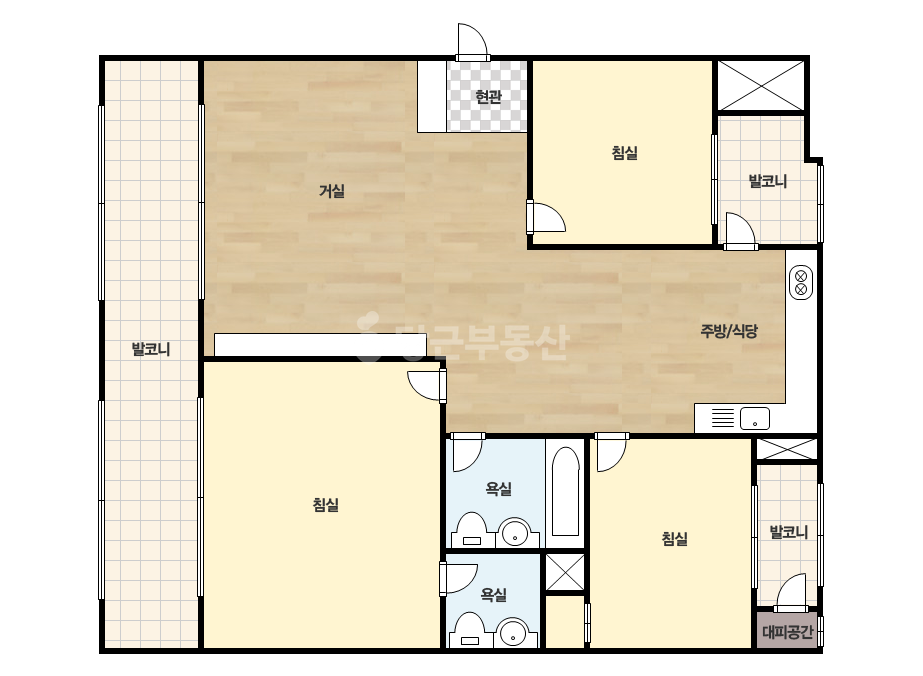 기본 평면도