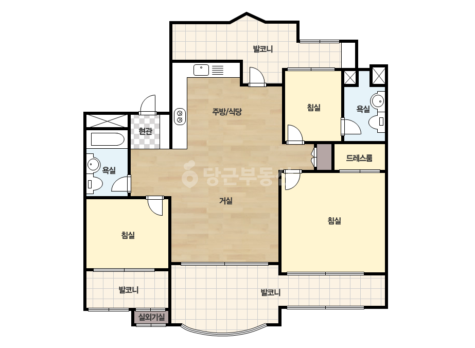 기본 평면도