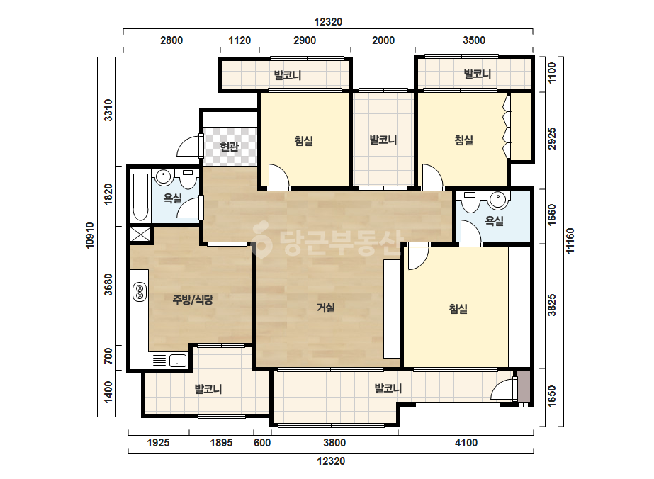 기본 평면도